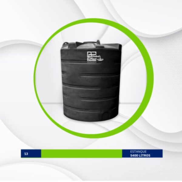 Estanque vertical 5400 Litros Globalplast Chile