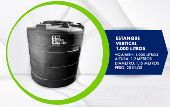 Estanque Vertical 1000 litros