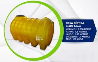 Fosa Séptica 3500 litros